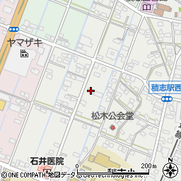 静岡県浜松市中央区積志町1612周辺の地図