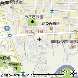 静岡県掛川市上張317周辺の地図