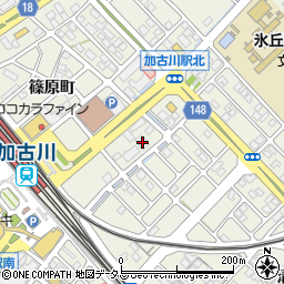 兵庫県加古川市加古川町篠原町103周辺の地図