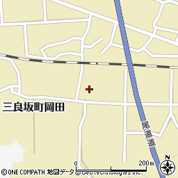 広島県三次市三良坂町岡田354周辺の地図