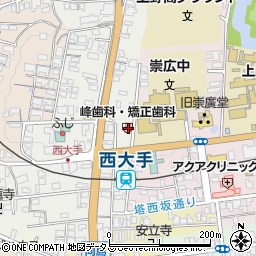 三重県伊賀市上野西大手町3598周辺の地図