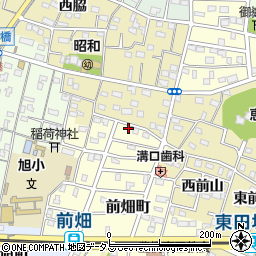 愛知県豊橋市前畑町20周辺の地図