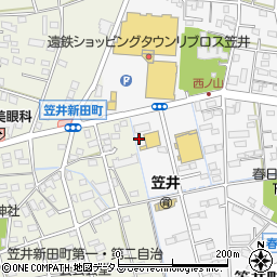 静岡県浜松市中央区笠井町1274周辺の地図