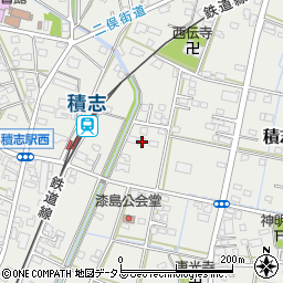 静岡県浜松市中央区積志町826周辺の地図