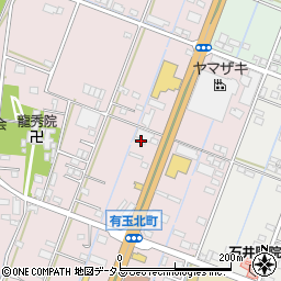 静岡県浜松市中央区有玉北町727周辺の地図