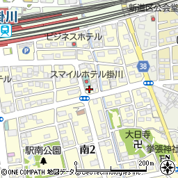 キーセンター掛川周辺の地図