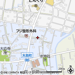 静岡県浜松市中央区大島町990周辺の地図