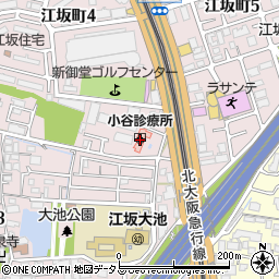 大阪健康倶楽部周辺の地図