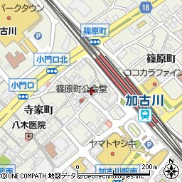エステクライムＰＯＬＡ・加古川駅前周辺の地図