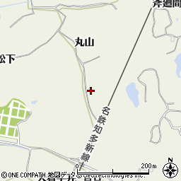 愛知県知多郡美浜町野間丸山周辺の地図