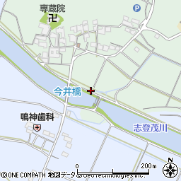今井橋周辺の地図