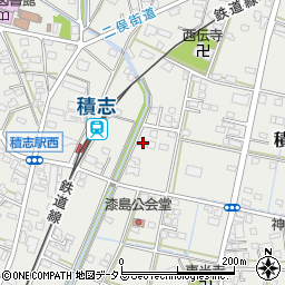 静岡県浜松市中央区積志町825周辺の地図