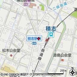 静岡県浜松市中央区積志町810周辺の地図