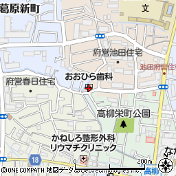 アトレーユ寝屋川周辺の地図