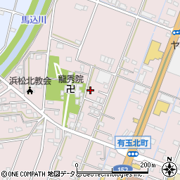 静岡県浜松市中央区有玉北町677周辺の地図