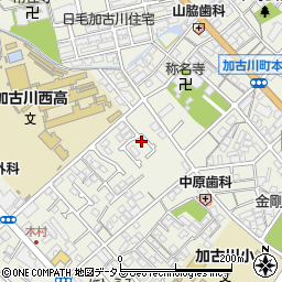 兵庫県加古川市加古川町本町104-12周辺の地図