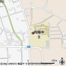 磐田市立向陽中学校周辺の地図