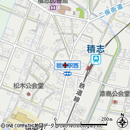 静岡県浜松市中央区積志町1582周辺の地図