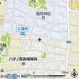 愛知県豊橋市上地町69周辺の地図