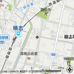 静岡県浜松市中央区積志町828周辺の地図