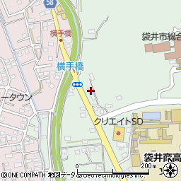 静岡県袋井市久能2286周辺の地図
