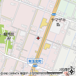 静岡県浜松市中央区有玉北町734周辺の地図