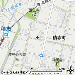 静岡県浜松市中央区積志町851周辺の地図