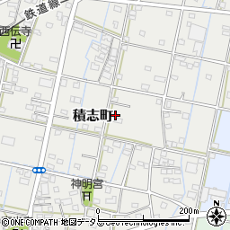 静岡県浜松市中央区積志町917周辺の地図