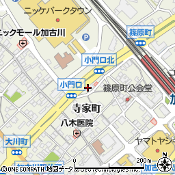但馬銀行加古川支店 ＡＴＭ周辺の地図