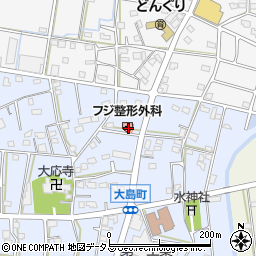 静岡県浜松市中央区大島町1008周辺の地図