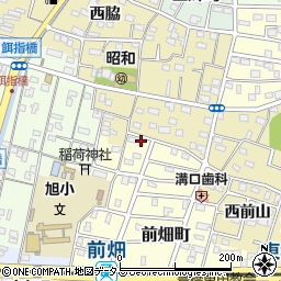 愛知県豊橋市前畑町15周辺の地図