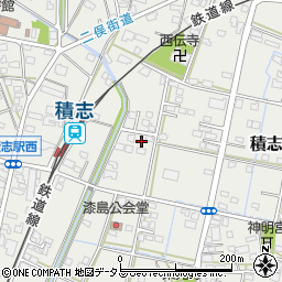 静岡県浜松市中央区積志町827周辺の地図