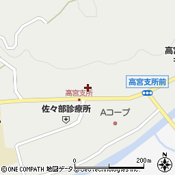 広島県安芸高田市高宮町佐々部980周辺の地図