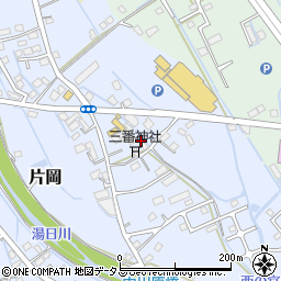 静岡県榛原郡吉田町片岡1031周辺の地図