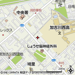 兵庫県加古川市加古川町本町146周辺の地図