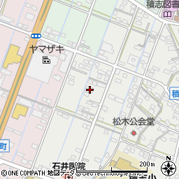 静岡県浜松市中央区積志町1676周辺の地図
