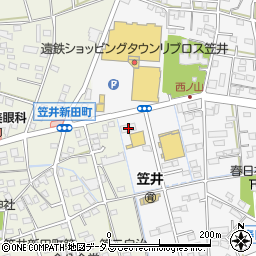 静岡県浜松市中央区笠井町1270周辺の地図