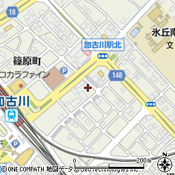 兵庫県加古川市加古川町篠原町103-5周辺の地図