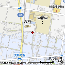 静岡県浜松市中央区大島町1482周辺の地図