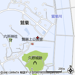 静岡県袋井市鷲巣1324周辺の地図