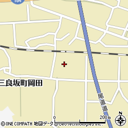 広島県三次市三良坂町岡田353周辺の地図