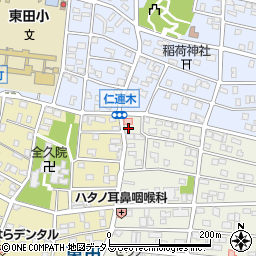愛知県豊橋市上地町58周辺の地図