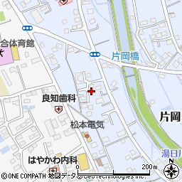 静岡県榛原郡吉田町片岡1886周辺の地図