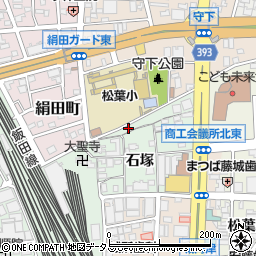 愛知県豊橋市花田町石塚78-1周辺の地図