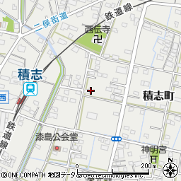 静岡県浜松市中央区積志町839周辺の地図