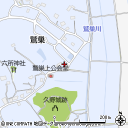 静岡県袋井市鷲巣1323-2周辺の地図