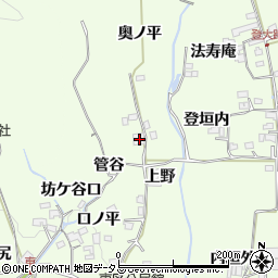 京都府木津川市加茂町例幣奥ノ平周辺の地図