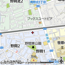 タウンハウス稲田２周辺の地図
