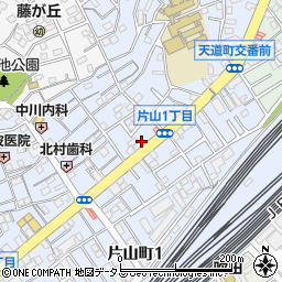 片山酒店周辺の地図