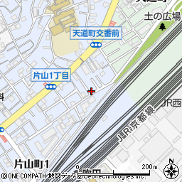 大阪建設労働組合吹田支部周辺の地図